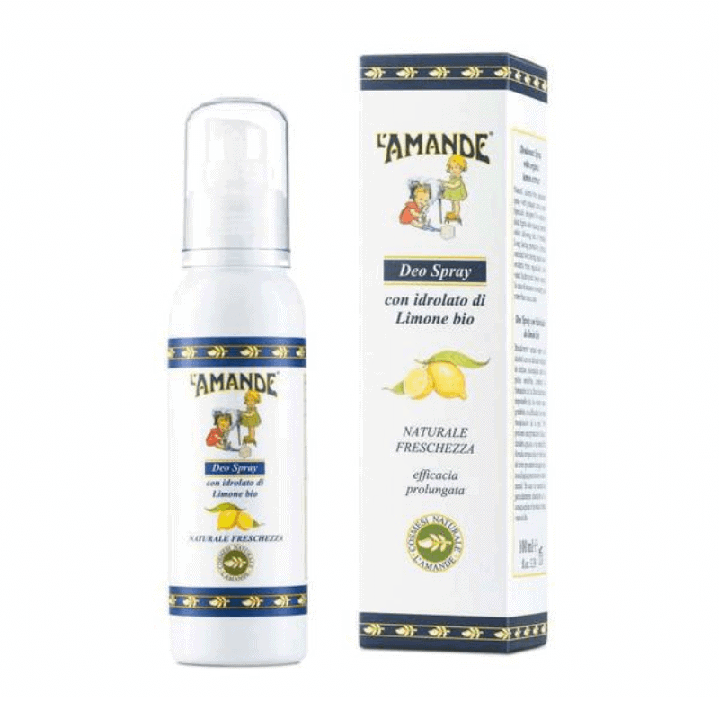 L'amande Deo spray limone bio Novità