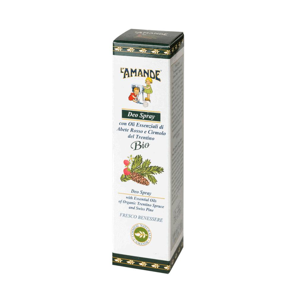L'amande Deo spray Abete rosso e cirmolo del Trentino Sconto