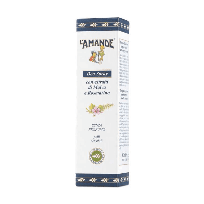 L'amande Deo spray malva e rosmarino In Saldo