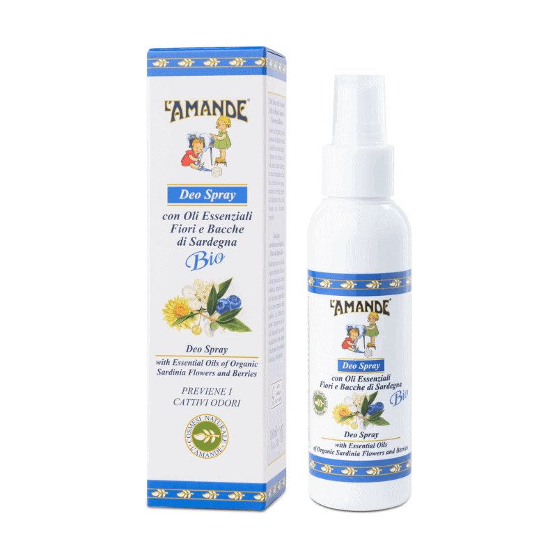 L'amande Deo spray Fiori e bacche di Sardegna Nuova