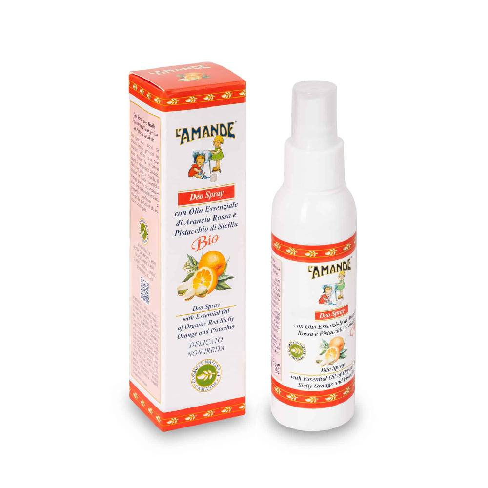 L'amande Deo Spray Arancia rossa e Pistacchio di Sicilia Moda
