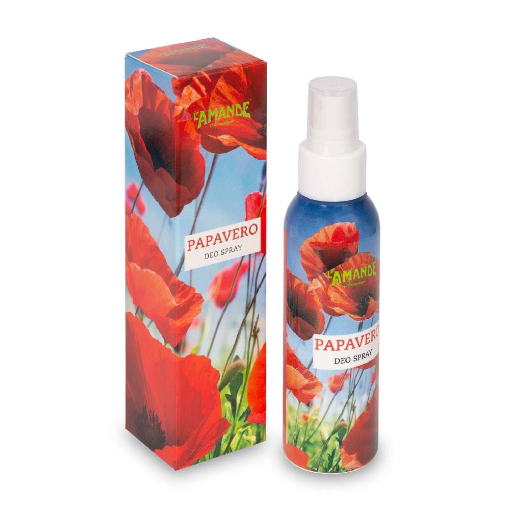 L'amande Deo Spray Papavero Italy