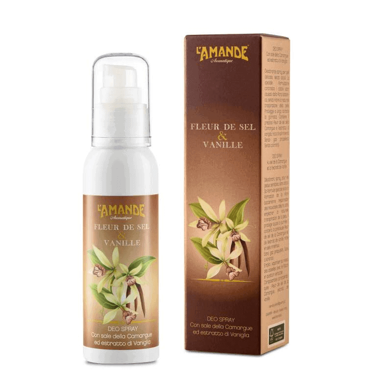 L'amande Deo spray Fleur de Sel & Vanille