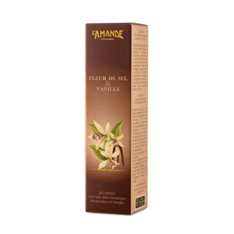 L'amande Deo spray Fleur de Sel & Vanille Nuovo