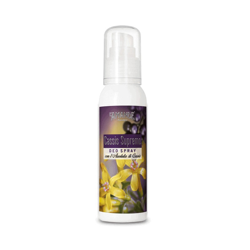 L'amande Deo spray Cassis supremo Qualità