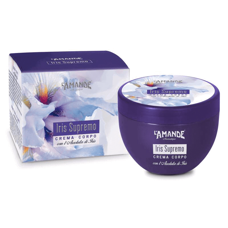 L'amande Crema corpo Iris supremo Pezzi Unici