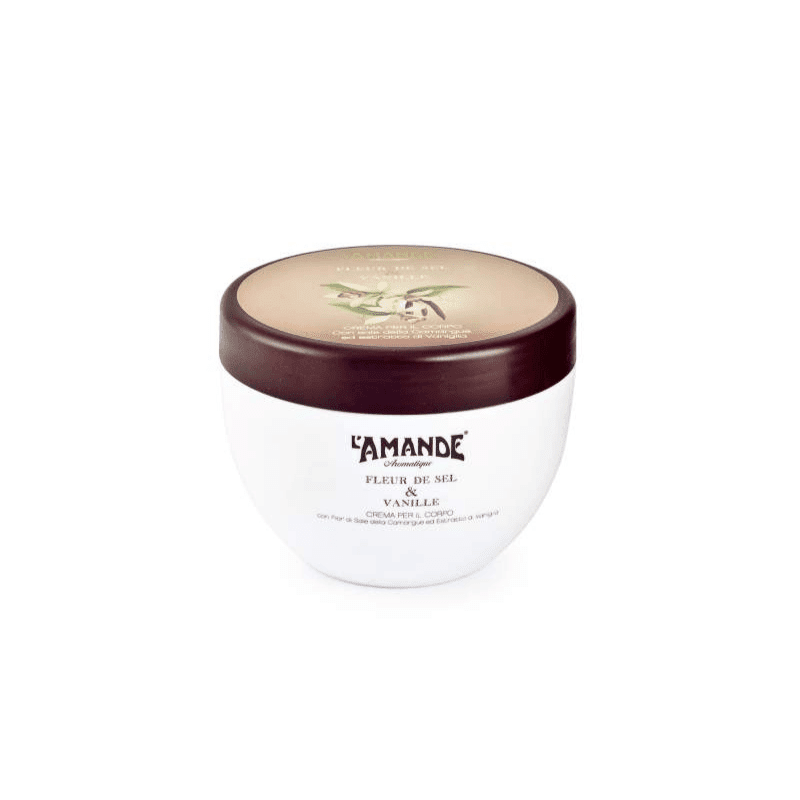L'amande Crema corpo Fleur de Sel & Vanille Qualità Garantita