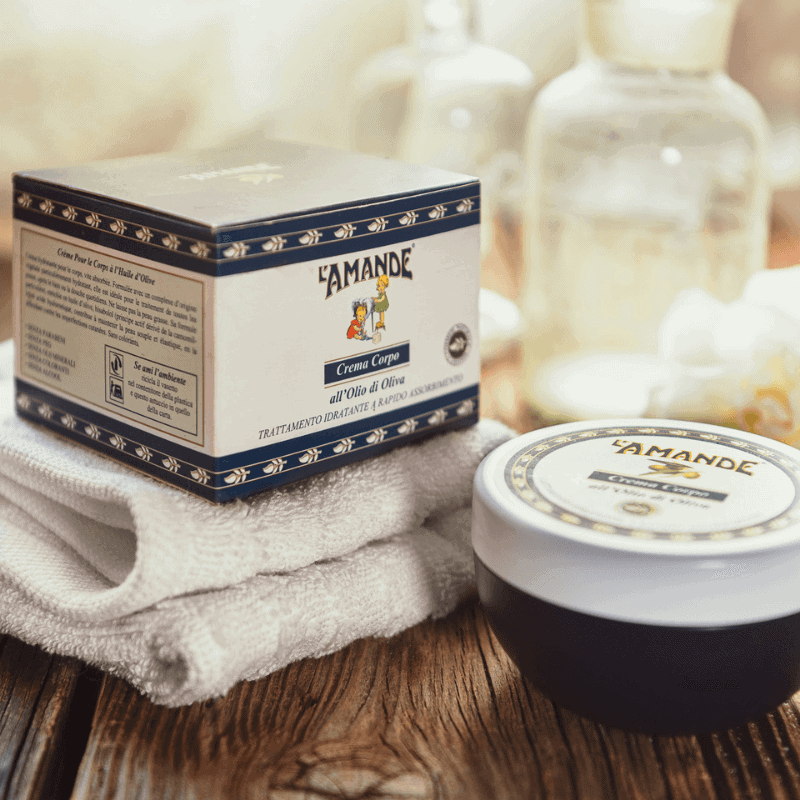 L'amande Crema corpo all’olio d’oliva Promozione Limitata