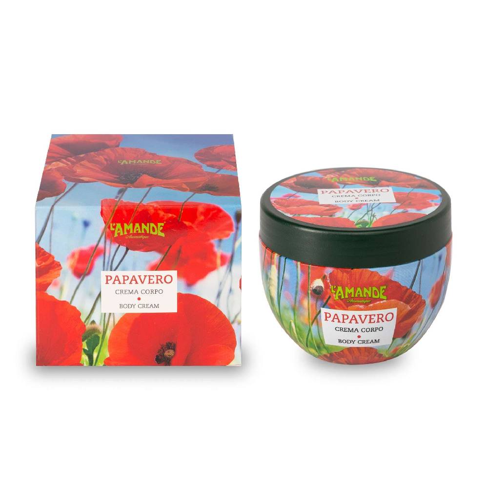 L'amande Crema Corpo Papavero