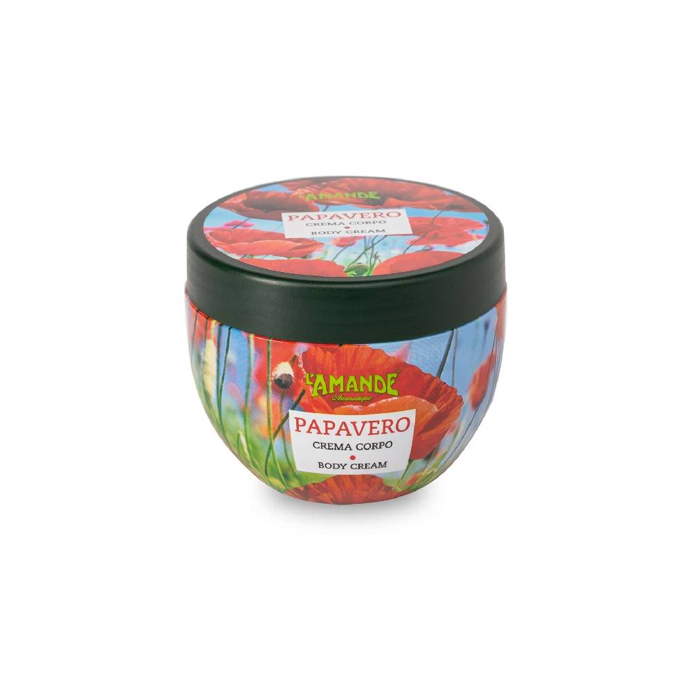 L'amande Crema Corpo Papavero Presa