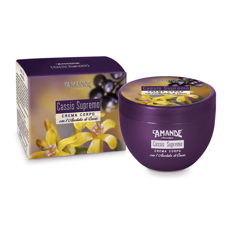 L'amande Crema corpo Cassis supremo