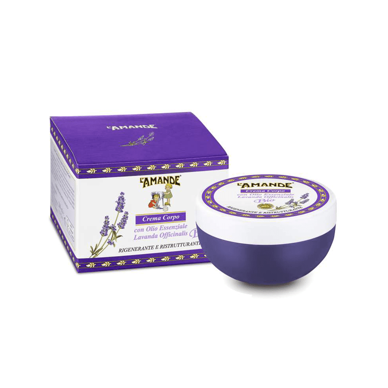 L'amande Crema corpo Lavanda officinalis del Piemonte bio Vendita Calda