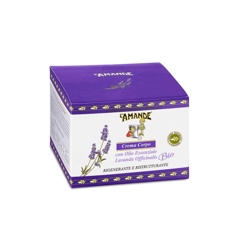 L'amande Crema corpo Lavanda officinalis del Piemonte bio Vendita Calda