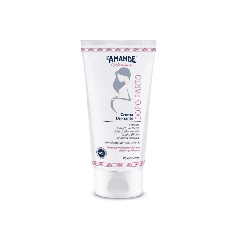 L'amande Crema drenante dopo parto Mamma Italy
