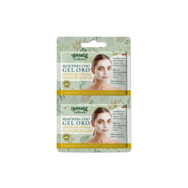 L'amande Bustina bi-dose gel oro con filler antiage