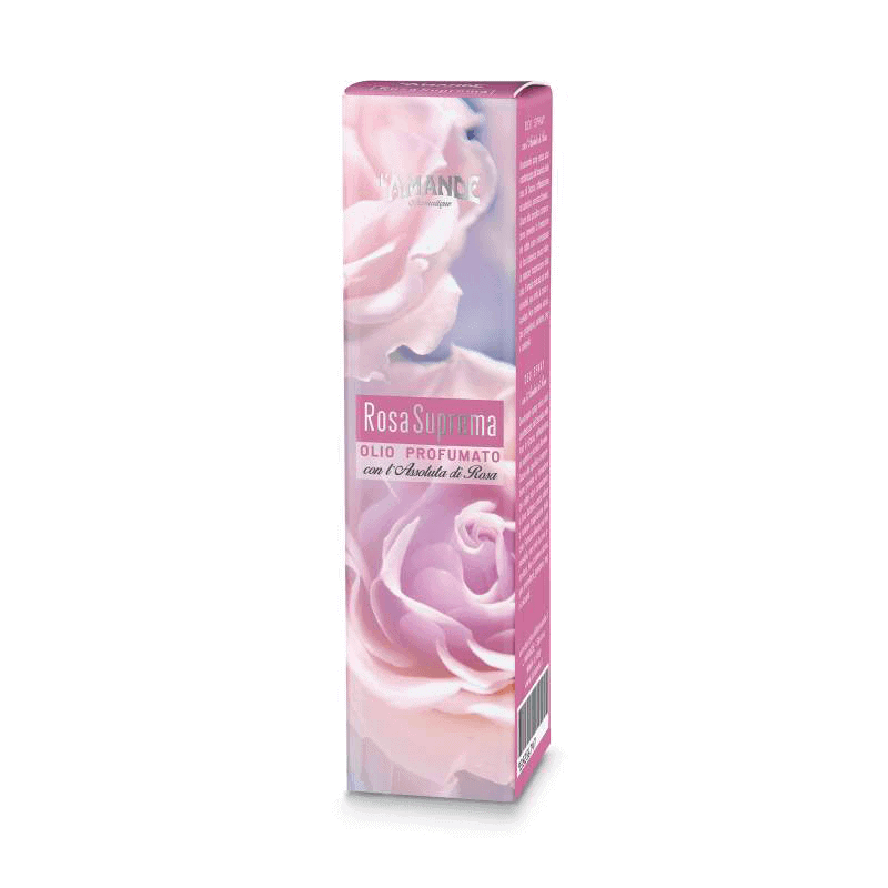 L'amande Olio corpo profumato Rosa suprema Online