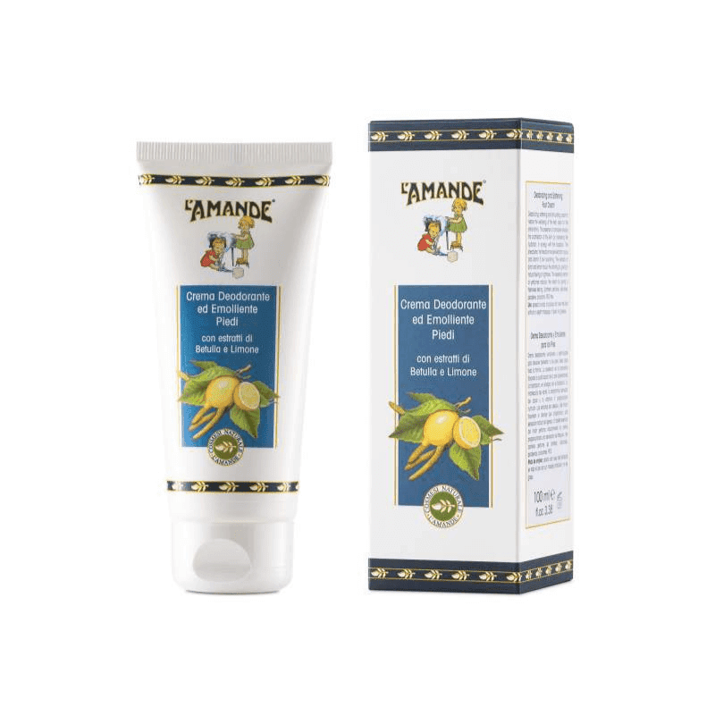 L'amande Crema deodorante emolliente piedi