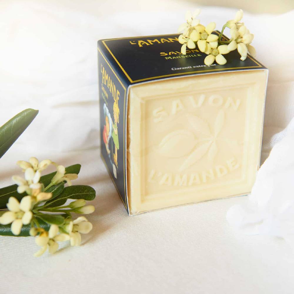 L'amande Cubo sapone di Marsiglia Nuovo