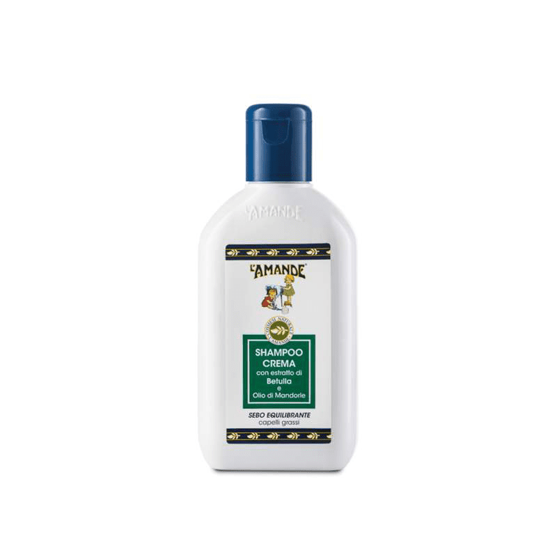 L'amande Shampoo crema per capelli grassi alla betulla Soddisfazione Garantita