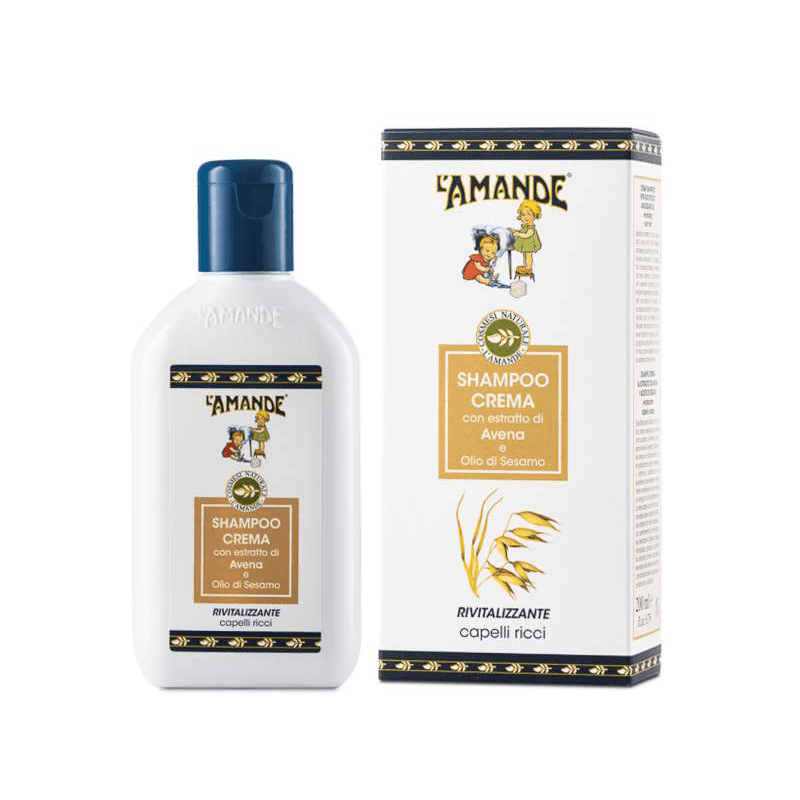 L'amande Shampoo crema per capelli ricci all'avena Qualità Garantita