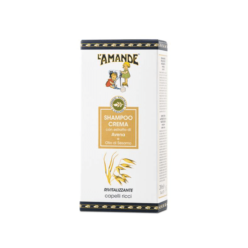 L'amande Shampoo crema per capelli ricci all'avena Qualità Garantita