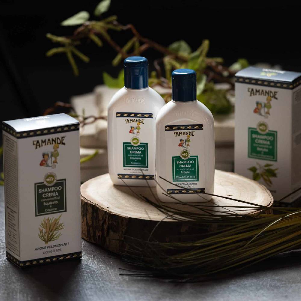 L'amande Shampoo crema per capelli fini all'equiseto Acquista Ora