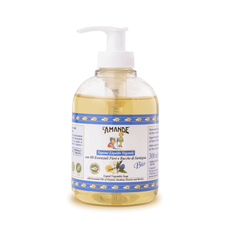 L'amande Sapone liquido Fiori e bacche di Sardegna Saldi Di Fabbrica