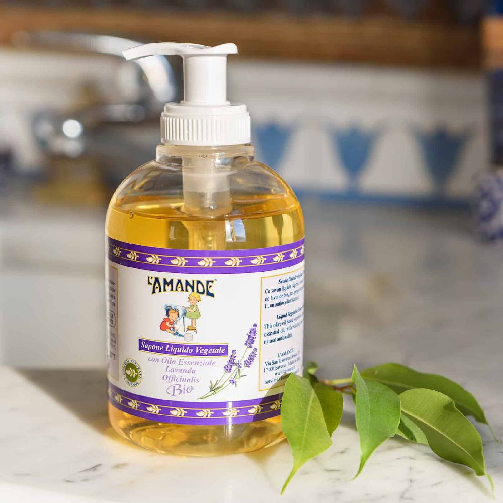 L'amande Sapone liquido Lavanda officinalis del Piemonte bio Vendite Flash