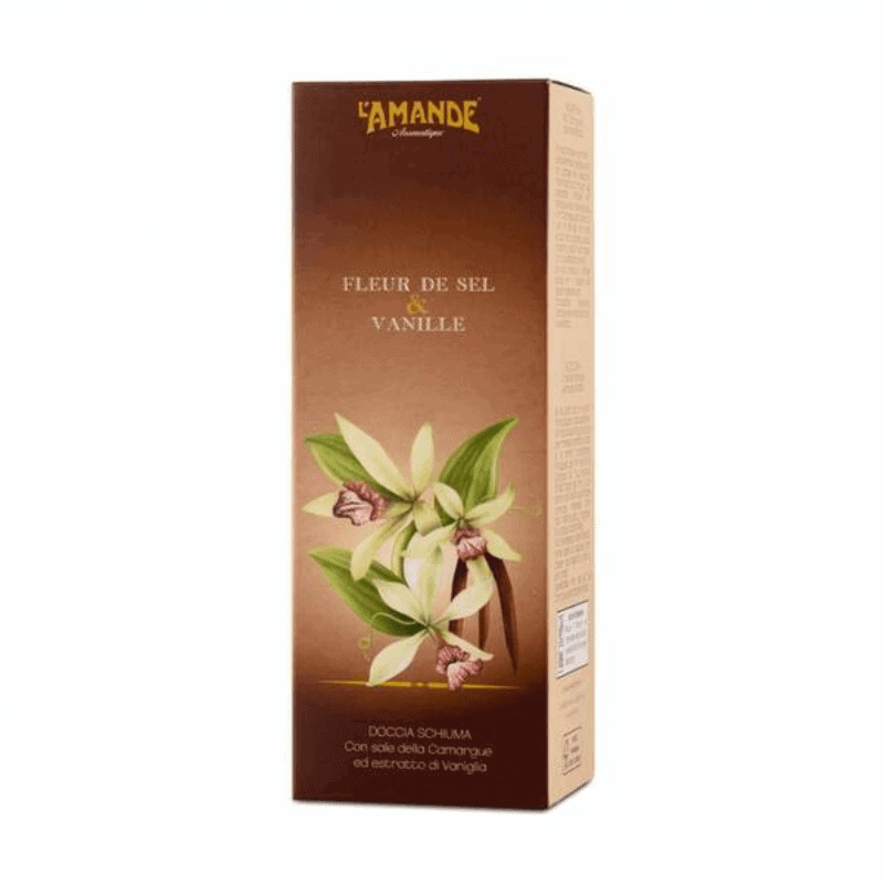 L'amande Doccia schiuma Fleur de Sel & Vanille Super sconto