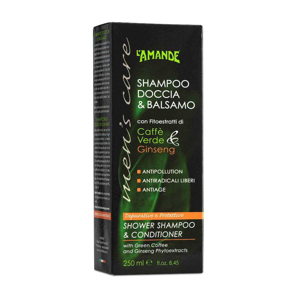 L'amande Shampoo doccia Men's Care In Linea