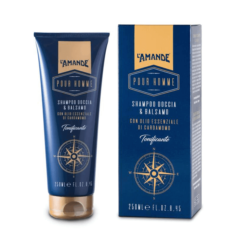 L'amande Shampoo doccia e balsamo Pour Homme