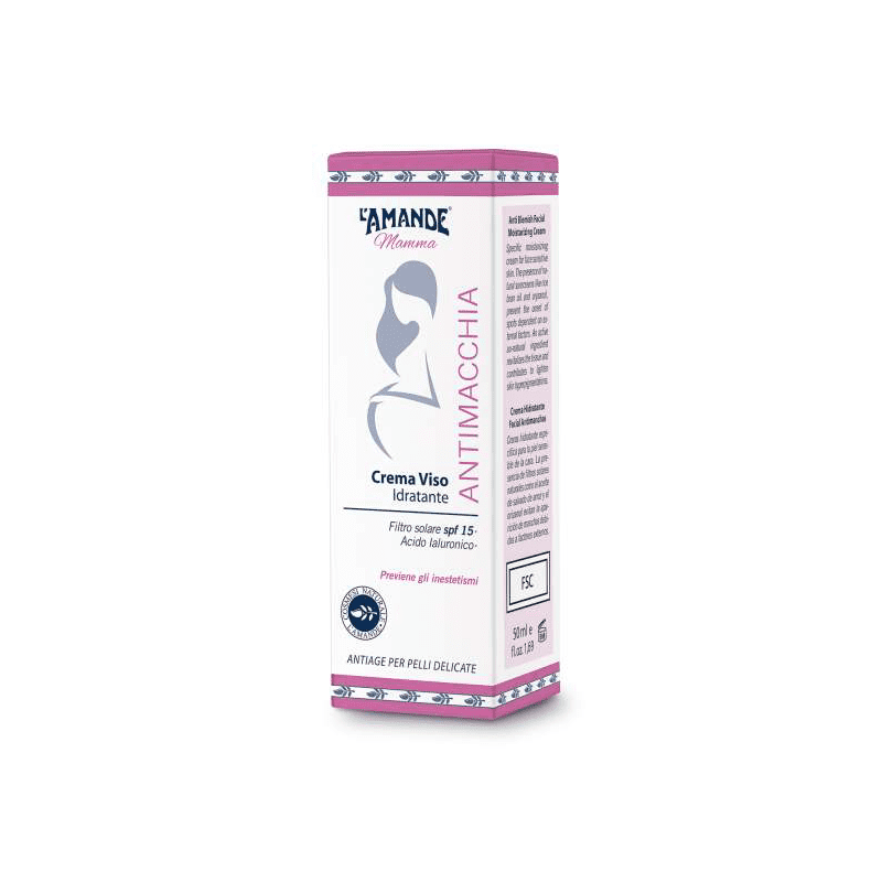 L'amande Crema viso antimacchia Mamma 2025