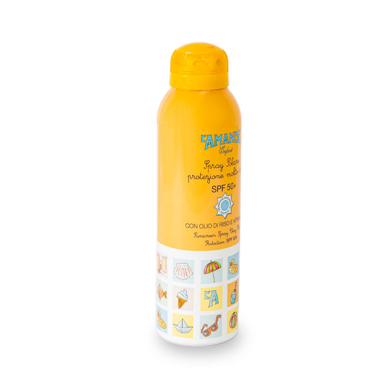 L'amande Spray solare SPF 50+ Enfant Italia