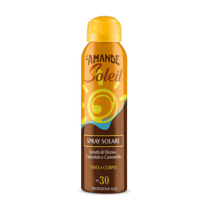 L'amande Spray solare viso corpo SPF 30 Soleil