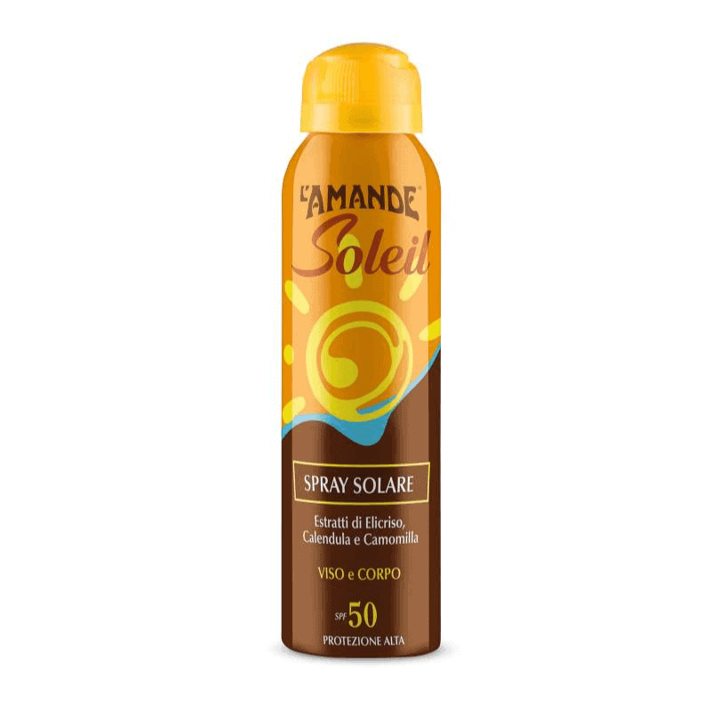 L'amande Spray solare viso corpo SPF 50 Soleil
