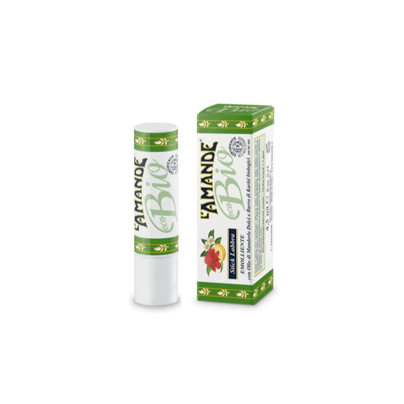 L'amande Stick labbra emolliente Eco bio