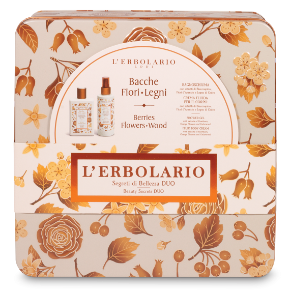 L'erbolario Segreti di Bellezza DUO Bacche Fiori Legni
