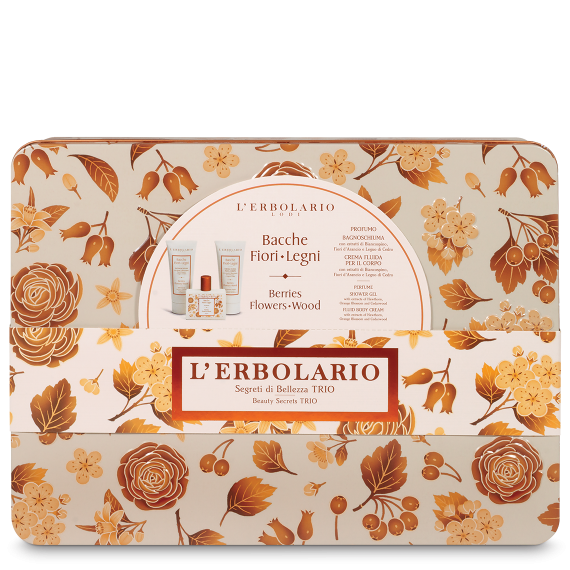 L'erbolario Segreti di Bellezza TRIO Bacche Fiori Legni