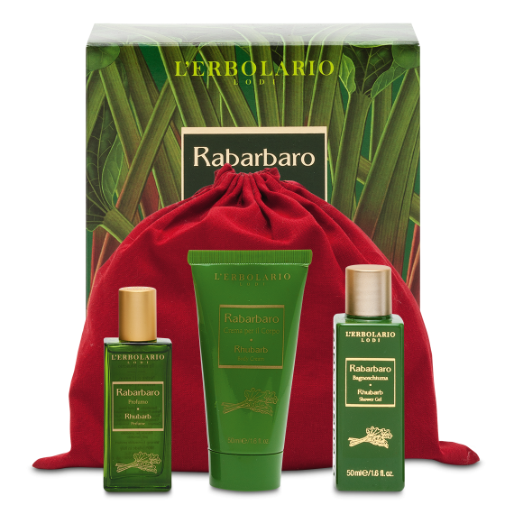 L'erbolario Beauty-Set da Viaggio Rabarbaro