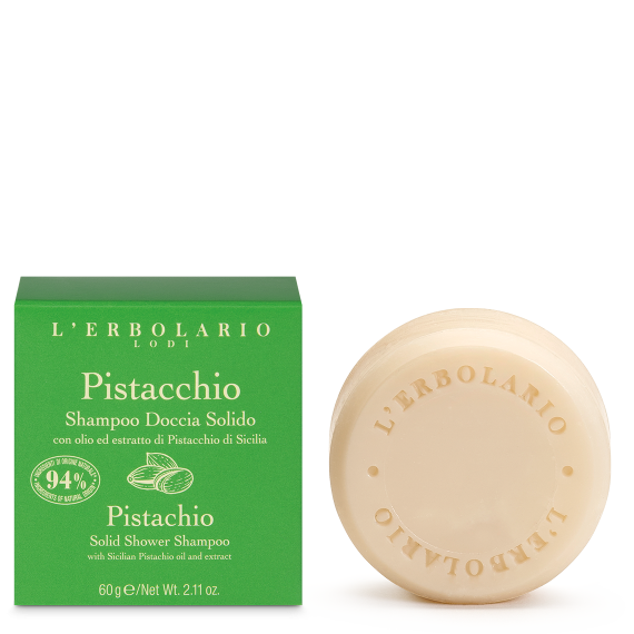 L'erbolario Shampoo Doccia Solido Pistacchio