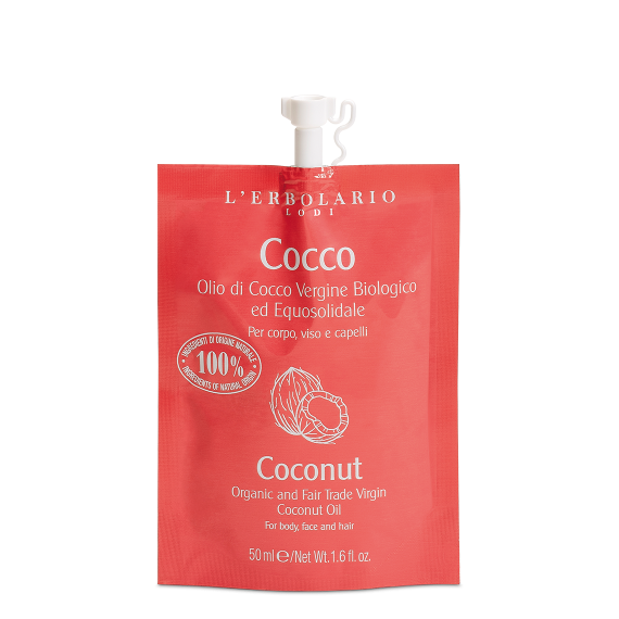L'erbolario Olio di Cocco Vergine Biologico ed Equosolidale Cocco In Saldo