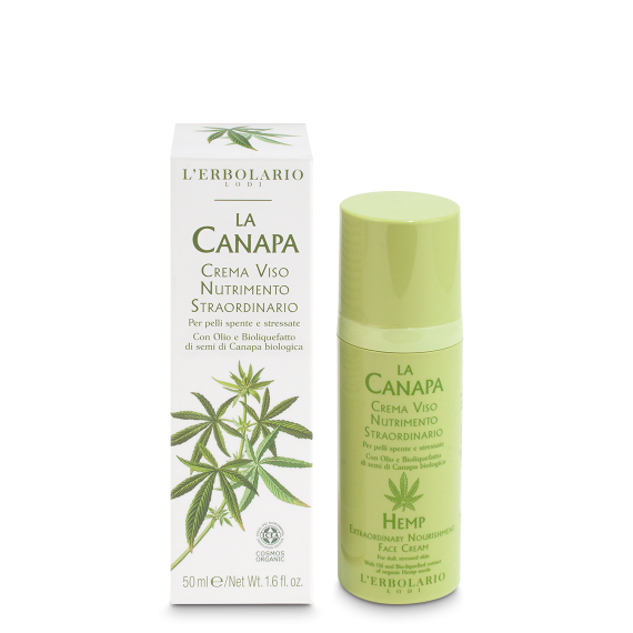 L'erbolario Crema Viso Nutrimento Straordinario La Canapa