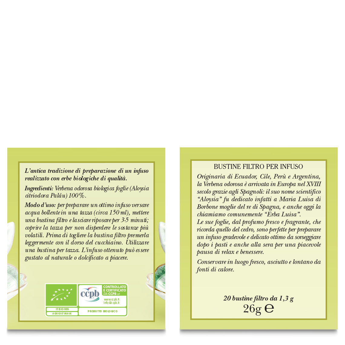 L'erbolario Infuso alla Verbena Odorosa Promozione Limitata