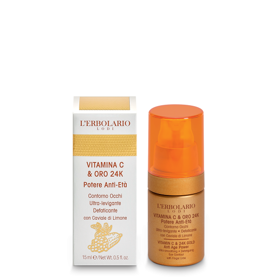 L'erbolario Contorno Occhi Vitamina C & Oro 24K