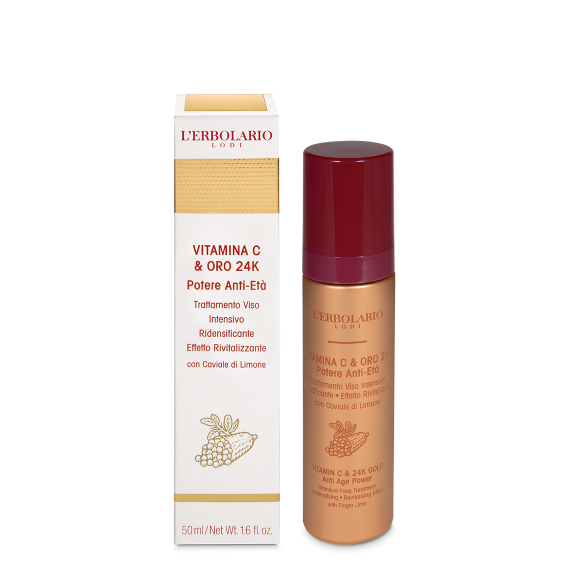 L'erbolario Trattamento Viso Vitamina C & Oro 24K