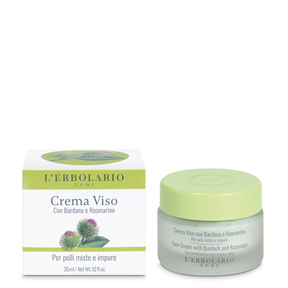 L'erbolario Crema Viso per Pelli Miste e Impure