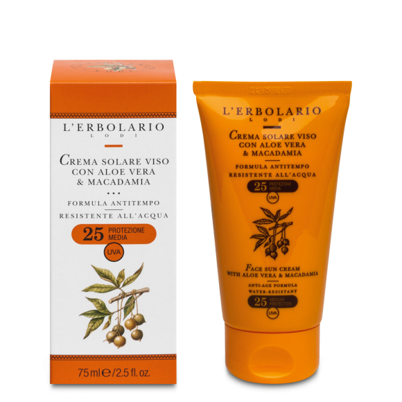 L'erbolario Crema Solare Viso Anti-tempo SPF 25