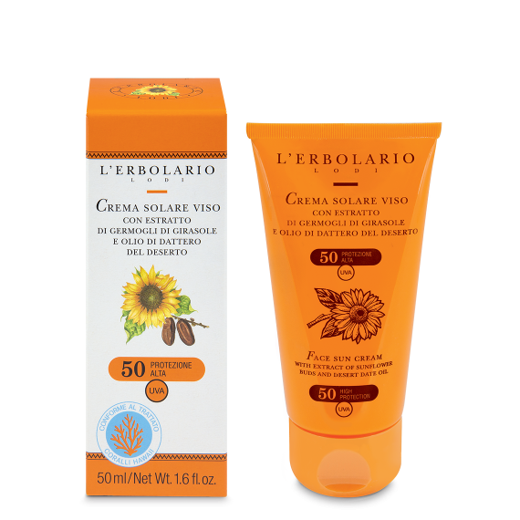 L'erbolario Crema Solare Viso SPF 50