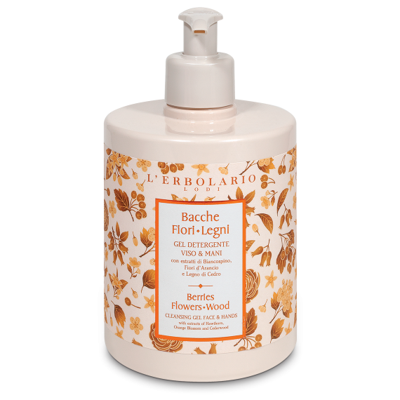 L'erbolario Gel Detergente Viso & Mani Bacche Fiori Legni