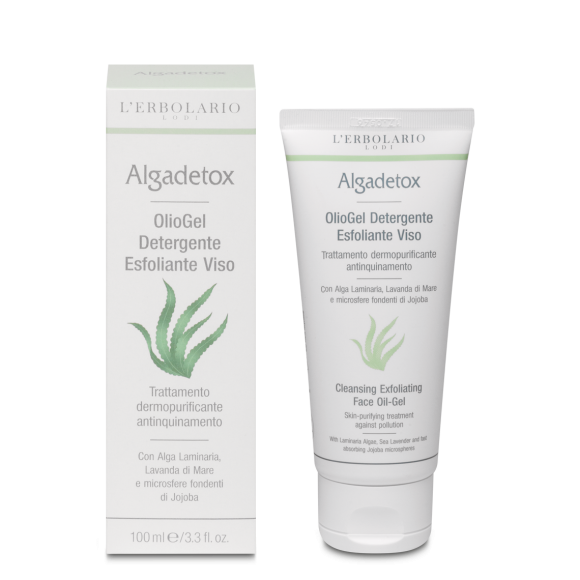 L'erbolario OlioGel Detergente Esfoliante Viso Algadetox